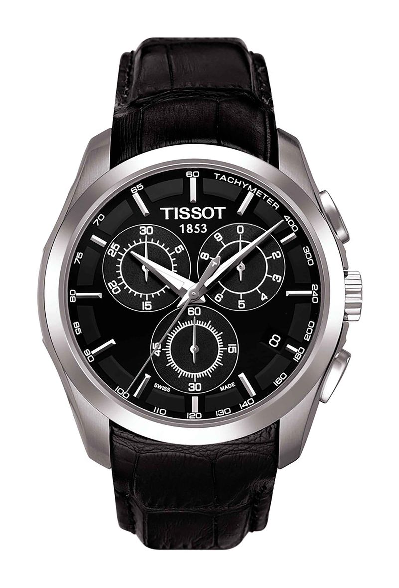 Reloj Tissot Couturier Chronograph Negro Zait.cl