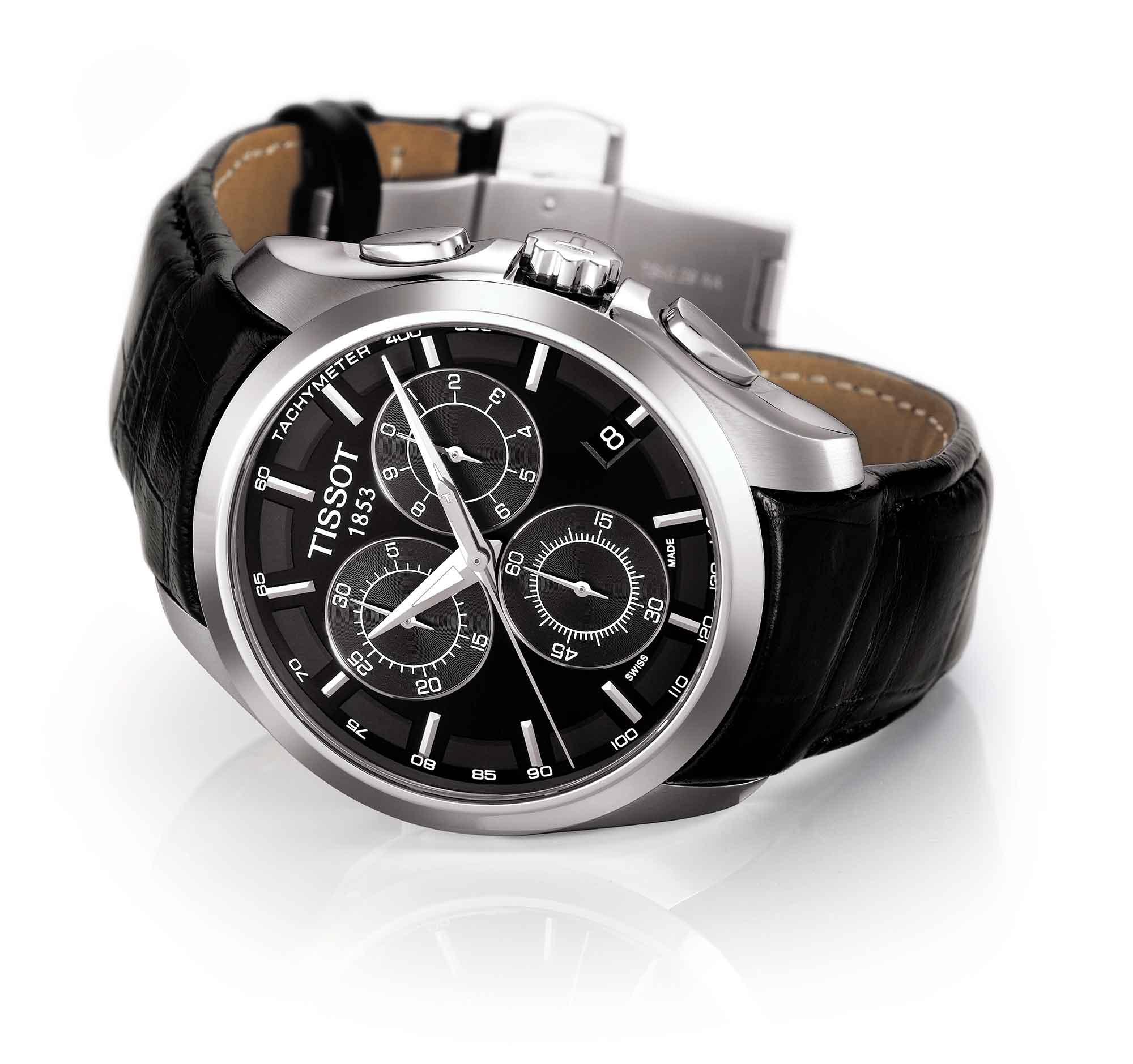 Reloj Tissot Couturier Chronograph Negro Zait.cl