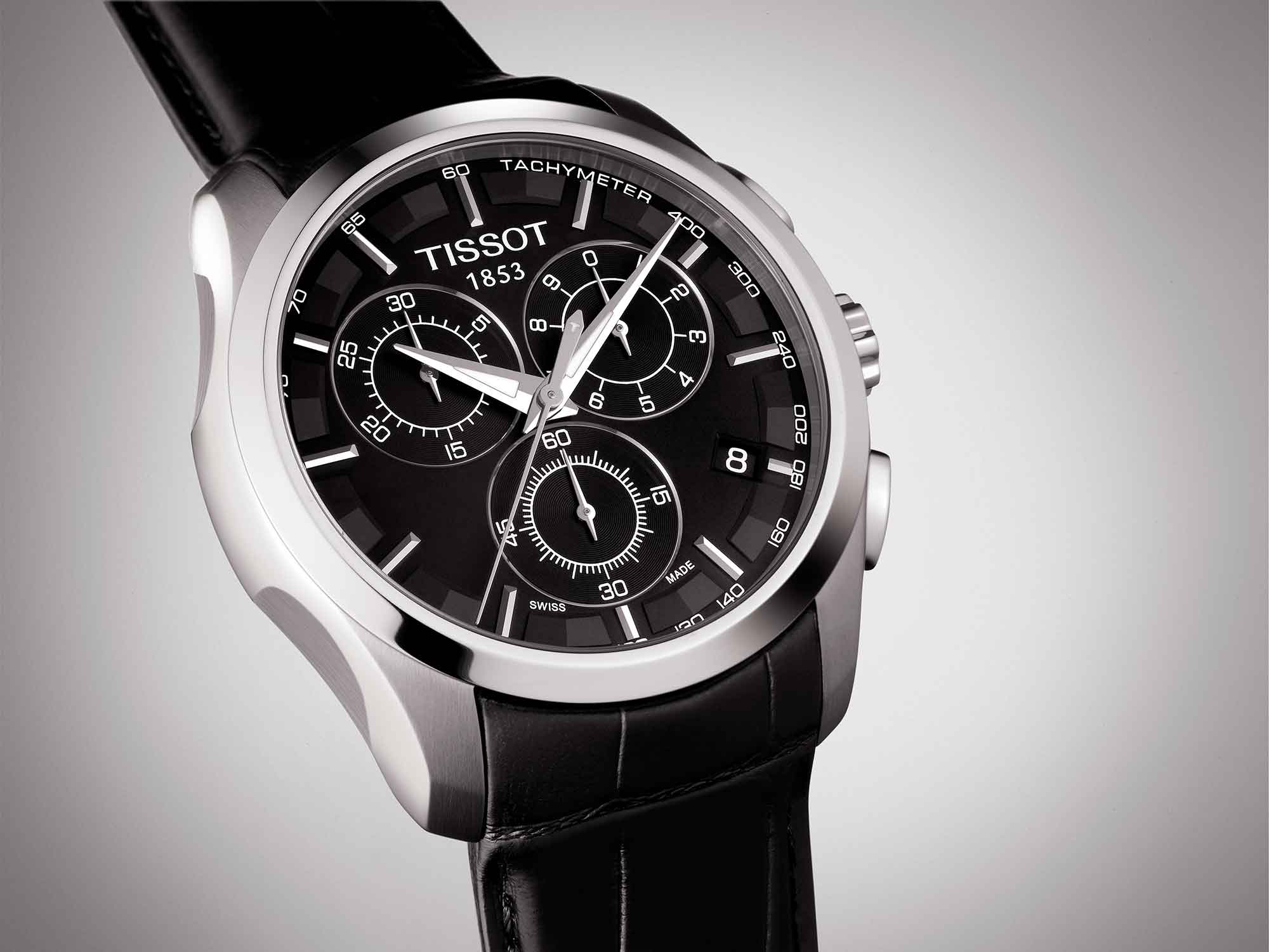 Reloj Tissot Couturier Chronograph Negro Zait.cl