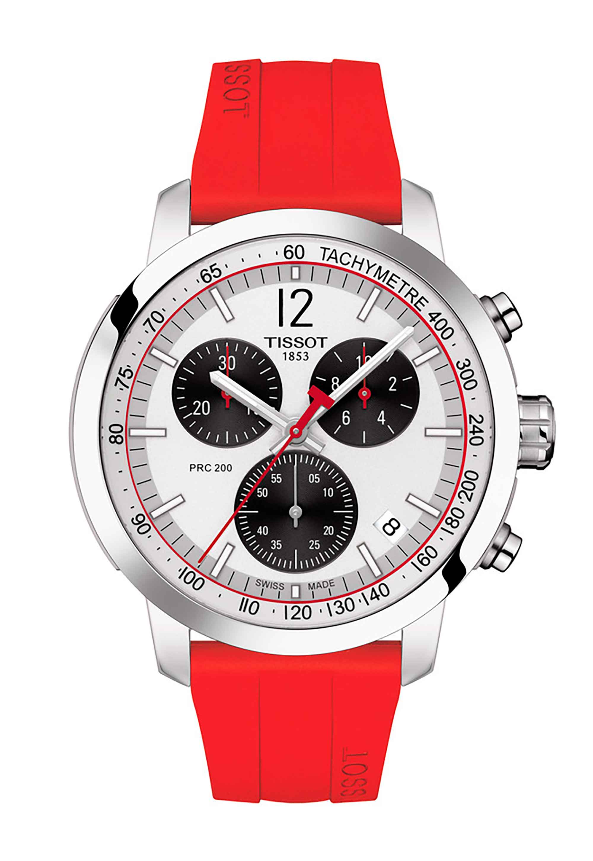 Reloj Tissot PRC 200 Chronograph Rojo Zait.cl