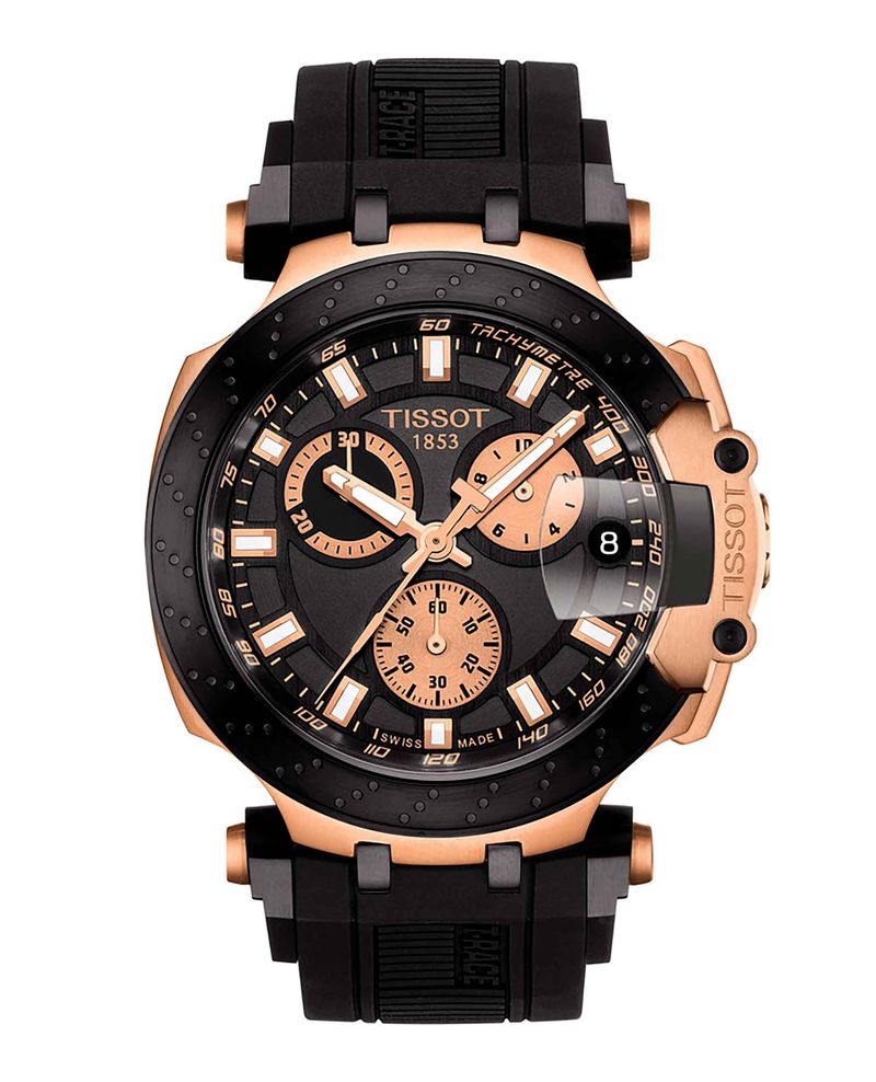 Reloj-Tissot-T-Race-Chronograph-Negro-Oro