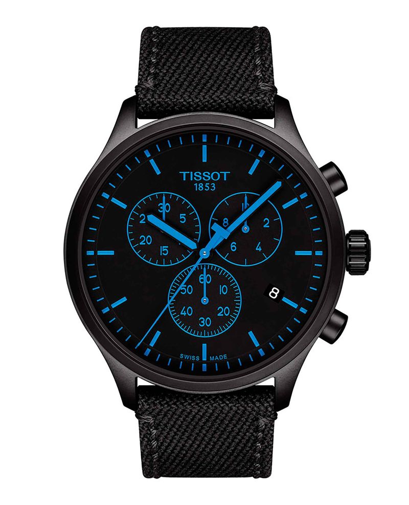 Reloj-Tissot-Chrono-XL-Tela-Negro