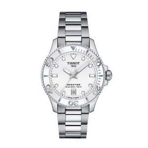 Reloj Tissot Seastar 1000 Acero Blanco