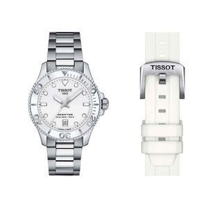 Reloj Tissot Seastar 1000 Acero Blanco