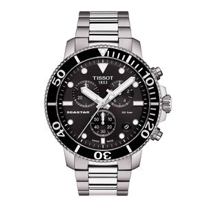 Reloj Tissot Seastar 1000 Acero Negro