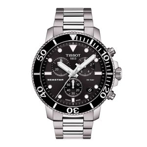 Reloj Tissot Seastar 1000 Chronograph Acero Negro