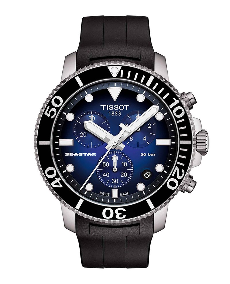 Reloj-Tissot-Seastar-1000-Chronograph-Negro