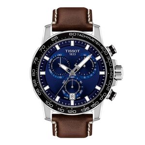 Reloj Tissot Supersport Chrono Marrón Azul