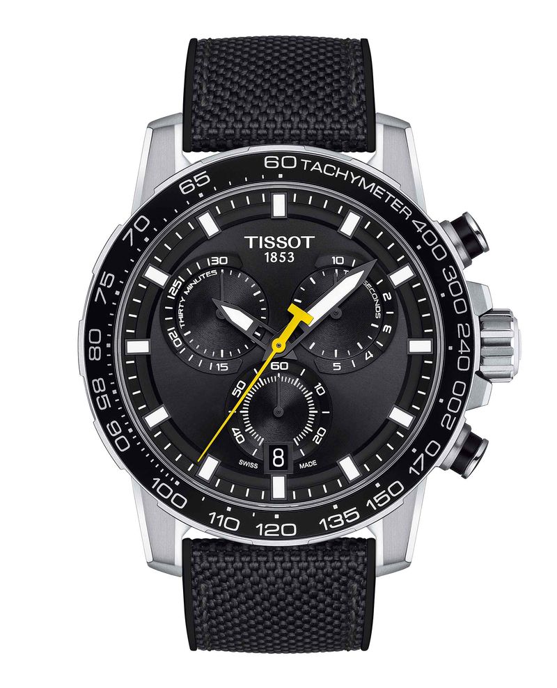 Reloj-Tissot-Supersport-Chrono-Textil-Negro