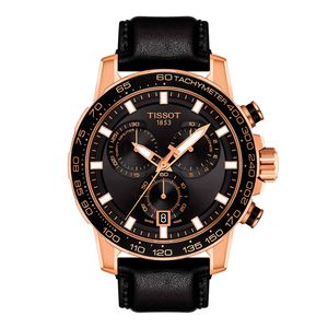 Reloj Tissot Supersport Negro Oro Rosa