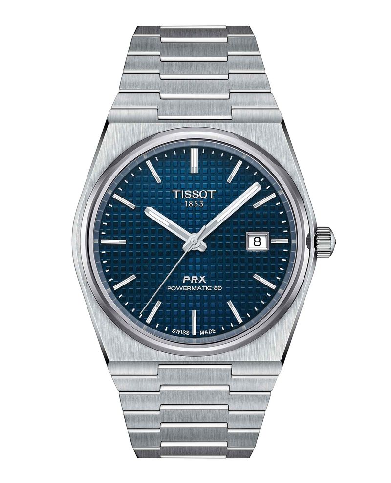 Reloj-Tissot-PRX-Powermatic-80-Acero-Azul