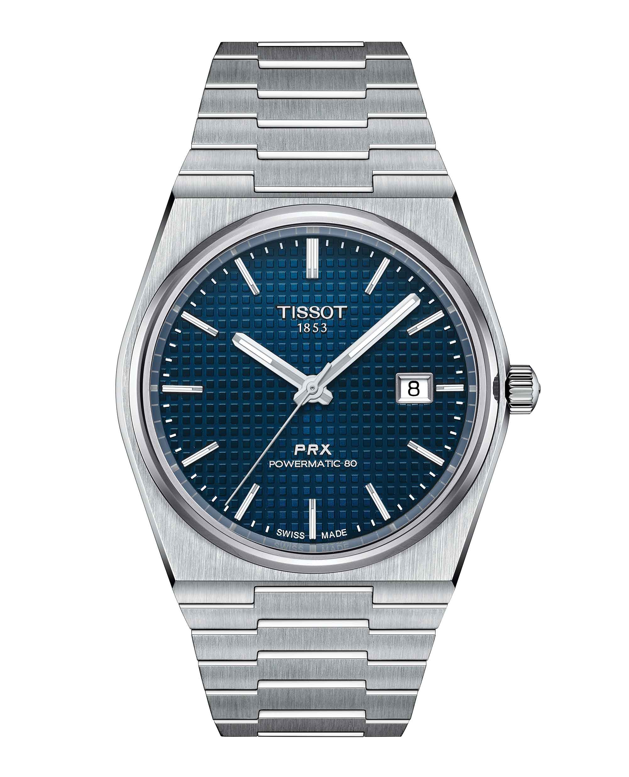 Reloj Tissot PRX Powematic 40mm Azul Zait.cl