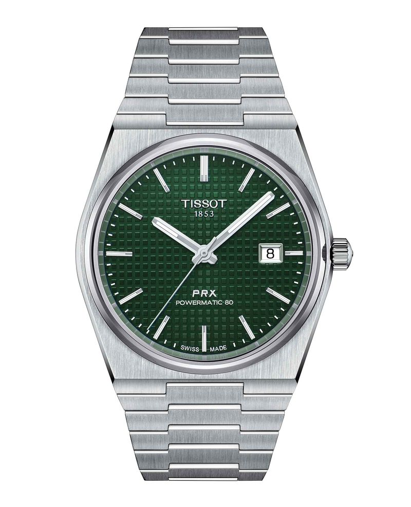 Reloj-Tissot-PRX-Powematic-80-Acero-Verde