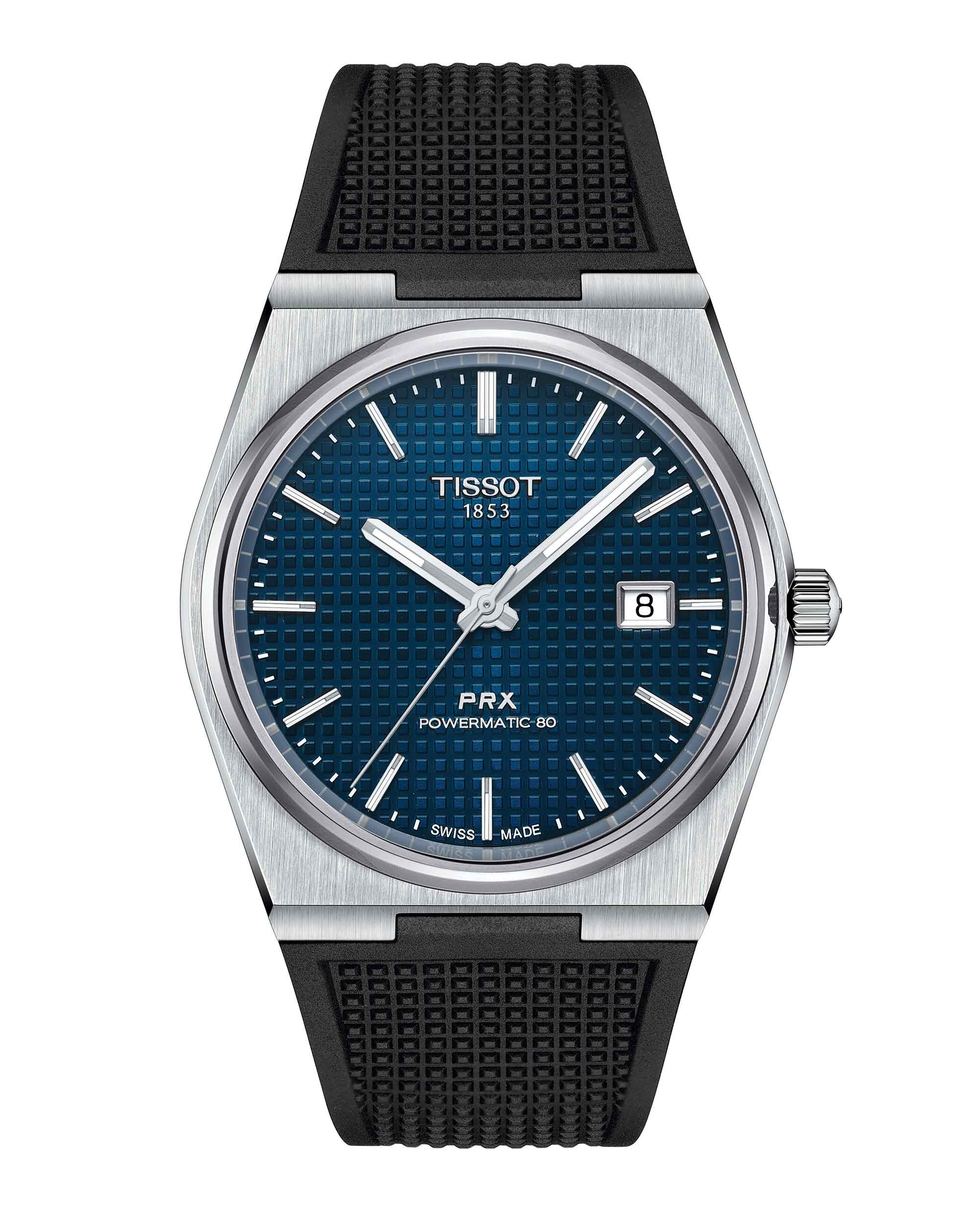 Reloj Tissot PRX Powematic 40mm Caucho Zait.cl