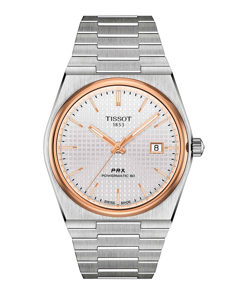 Reloj-Tissot-PRX-Powermatic-80-Acero-Oro