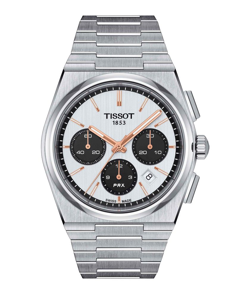 Reloj-Tissot-PRX-Chrono-Acero