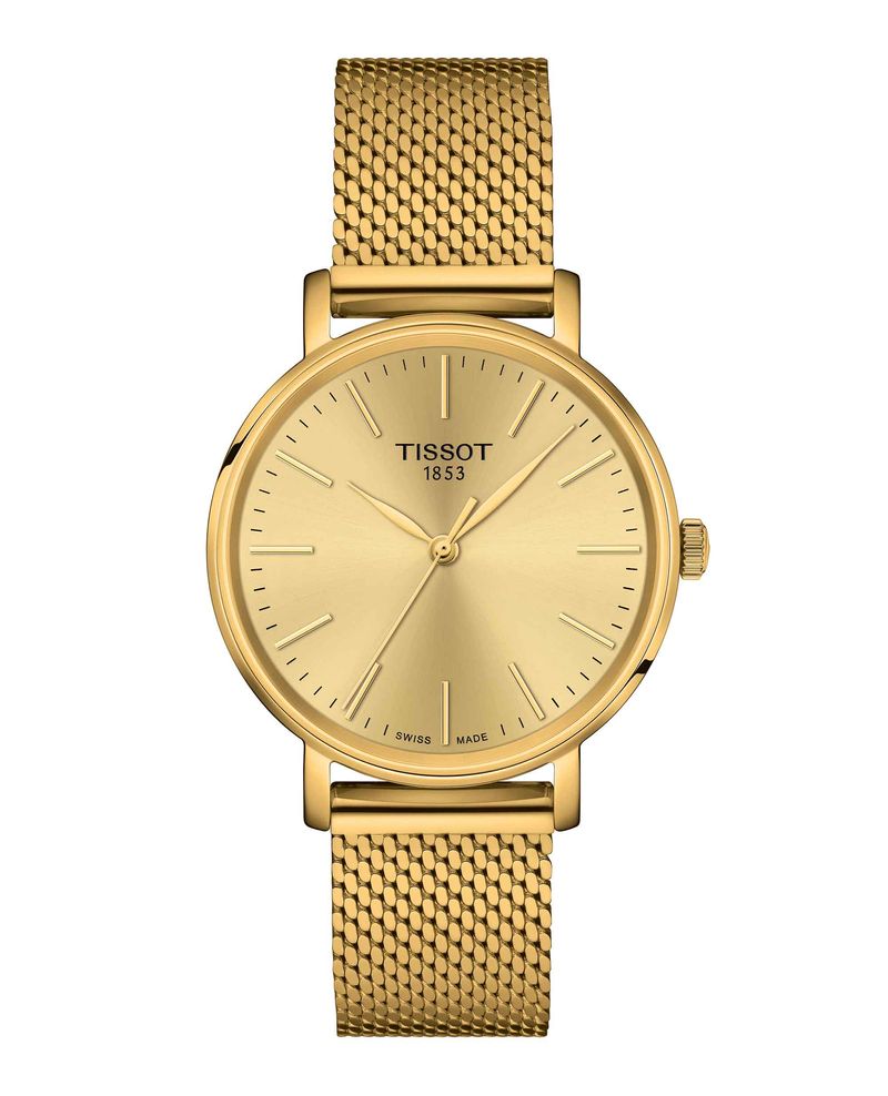 Reloj-Tissot-Everytime-Oro