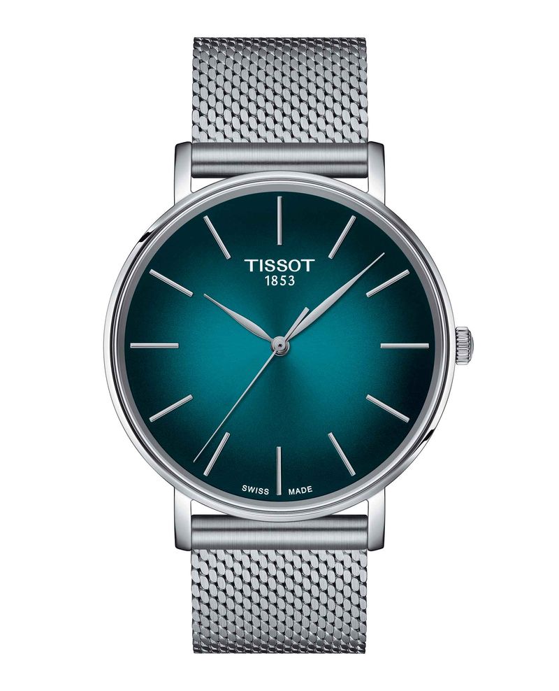 Reloj-Tissot-Everytime-Acero-Verde