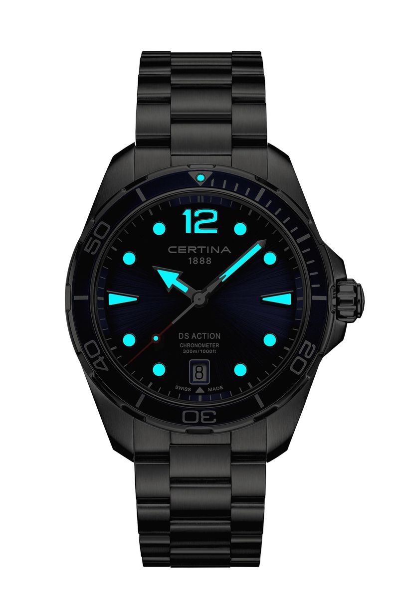 Reloj-Hombre-Certina-DS-Action-Acero-Azul