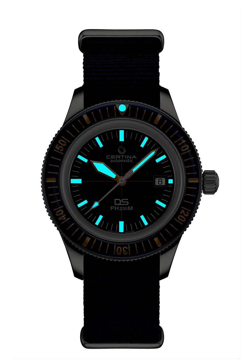 Reloj-Hombre-Certina-DS-PH200M-Textil-Azul