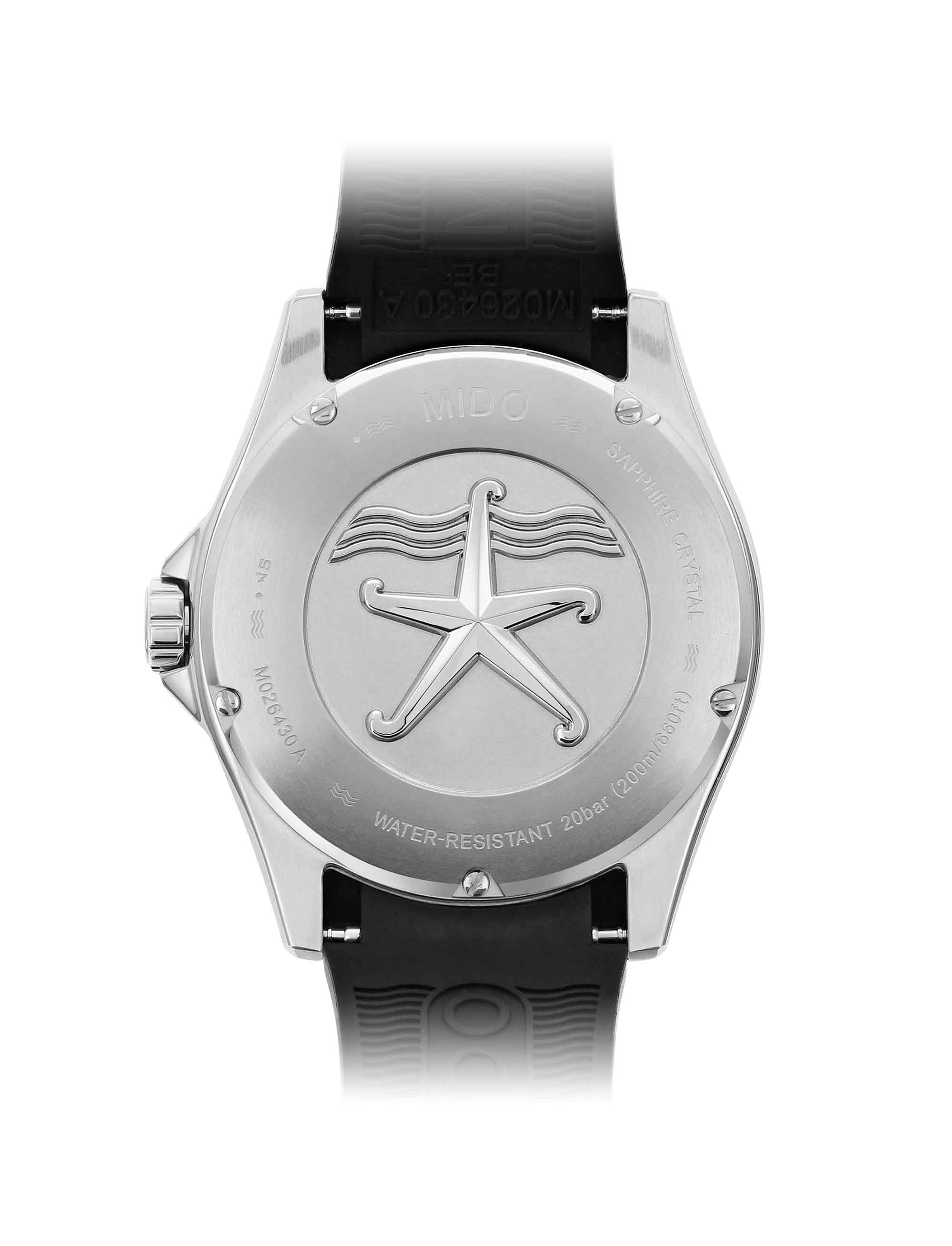 Reloj Hombre Mido Ocean Star 200 Caucho Zait.cl