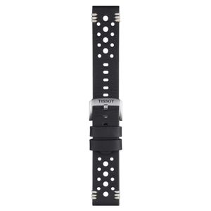 Correa Tissot Cuero Negro 22mm