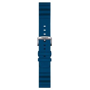 Correa Tissot Siliconaa Azul 22mm
