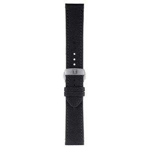 Correa Tissot Nylon Negro 21mm