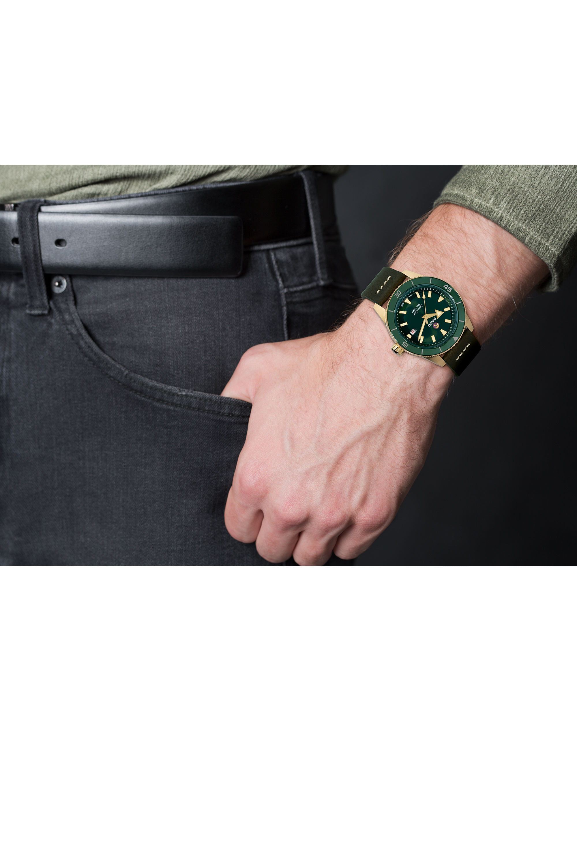 Reloj Rado Captain Cook Dorado - Zait.cl