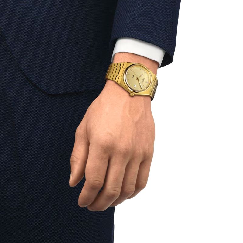 Reloj-Tissot-PRX-Dorado