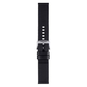 Correa Tissot Textil Negra 22mm