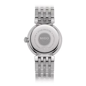 Reloj Mido Dorada Acero Blanco