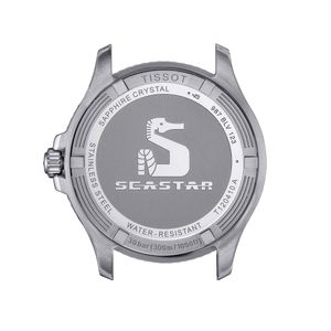 Reloj Tissot Seastar Acero Negro 40mm