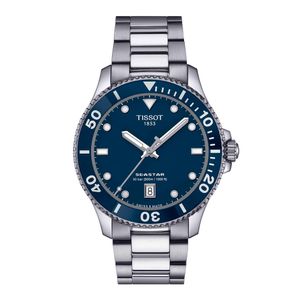 Reloj Tissot Seastar Acero Azul 40mm