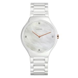 Reloj Rado True Thinline Diamonds Blanco