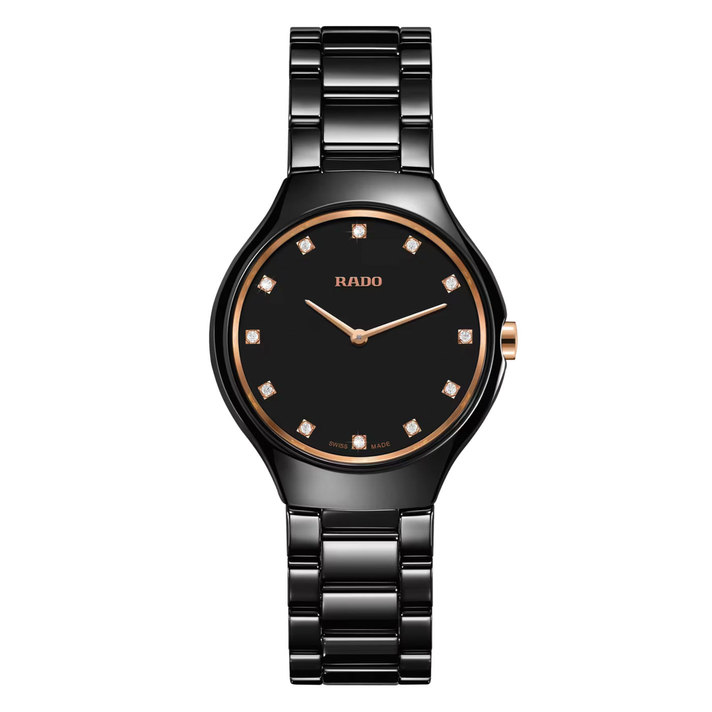 Reloj Rado True Thinline Diamonds Negro - Main Image