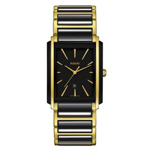 Reloj Rado Integral Negro y Dorado