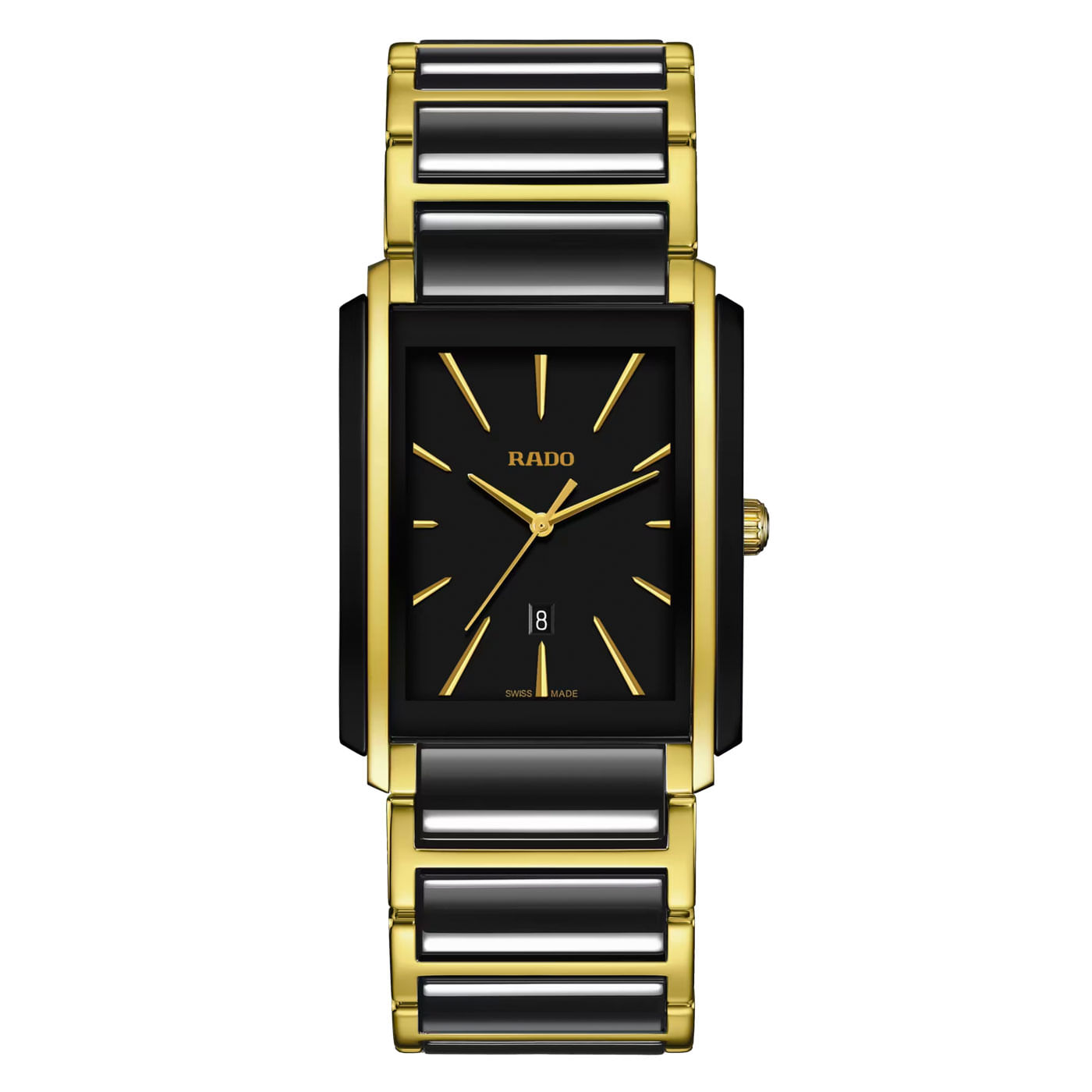 Reloj Rado Negro Reloj Rado Integral Negro Y Dorado