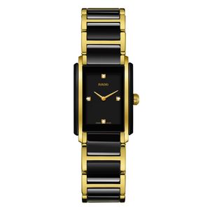 Reloj Rado Integral Diamonds Negro y Dorado