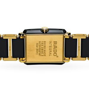 Reloj Rado Integral Diamonds Negro y Dorado