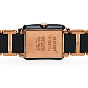 Reloj Rado Integral Diamonds Bicolor Negro