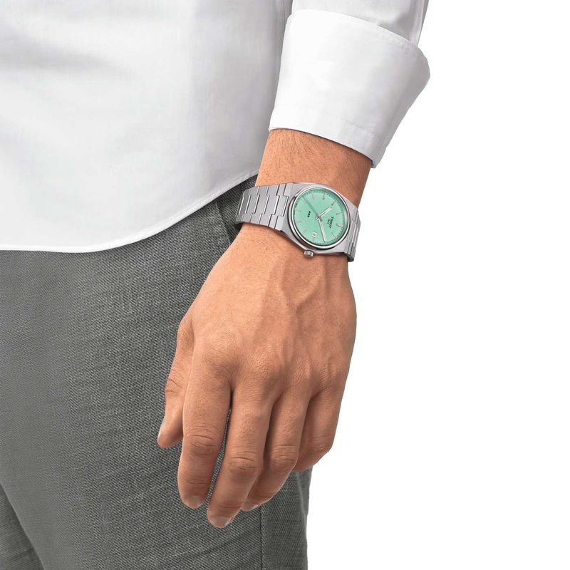 RelojTissotPRXLightGreen