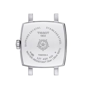 Reloj Tissot Lovely Square Acero Azul