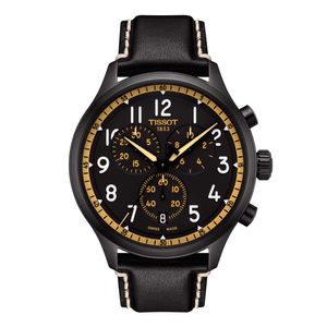 Reloj Tissot Xl Cuero Negro Beige