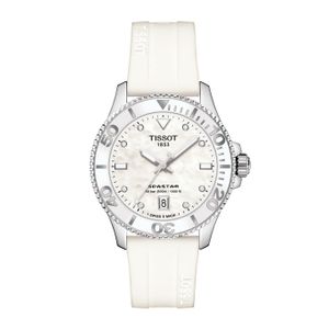 Reloj Tissot Seastar 1000 Resina Blanco