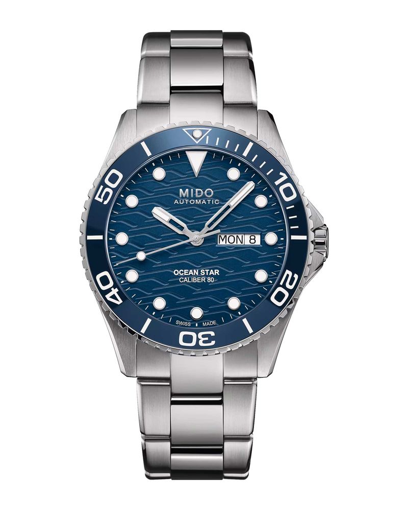 Reloj Hombre Mido Ocean Star 200C Blue Zait.cl