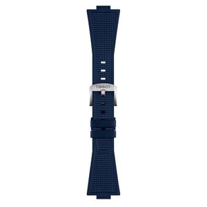 Correa Oficial Tissot PRX de 40mm Silicona Azul  Oscuro