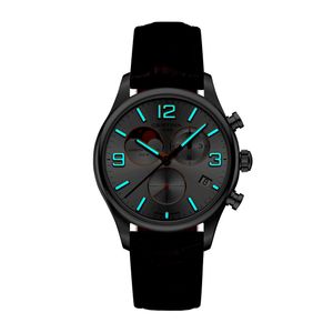 Reloj Certina DS 8 Fase Lunar Cuero Café