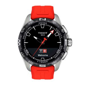 Reloj Tissot T-Touch Connect Rojo