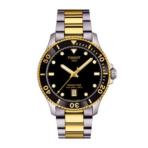 Reloj Tissot Seastar 1000 Bicolor Dorado